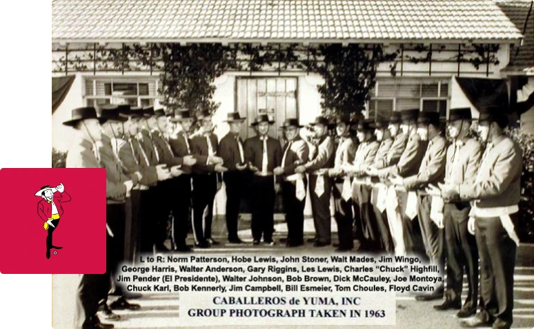 Caballeros de Yuma's first members